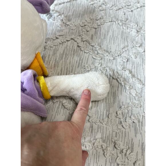 Disney Store Daisy Duck Plush Stuffed Animal Genuine Original Authentic - Picture 4 of 7